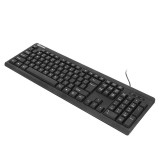 Tastatura cu fir Tellur SUA, negru