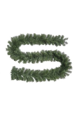 Ghirlandă artificială decorativă de Crăciun IS0607, lungime 2,7 m, 240 crengi, verde foto