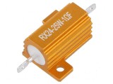 Rezistor bobinat 1&Omega; 25W &plusmn;1% cu radiator pentru lipit
