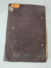 Carte de munca veche 1966, cu 2 copii foto a diplomelor atasate, Baia Mare