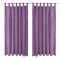 vidaXL Draperii micro-satin cu bride, 2 buc, 140 x 245 cm, violet