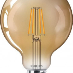 Bec LED filament Philips G93 E27 4W (35W) lumina calda 2500K 929001948201