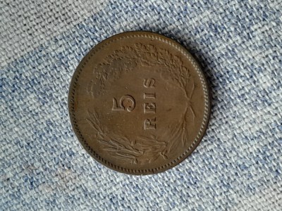 5 REIS 1897 -POETUGALIA foto