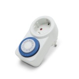 Priza tip temporizator analogic Delight, 3680 W, protectie IP20