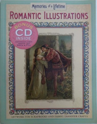ROMANTIC ILLUSTRATIONS by PAIGE HILL , ARTWORK FOR SCRAPBOOKS AND FABRIC - TRANSFER CRAFTS , 2005 foto