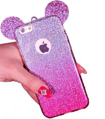 Husa iPhone 7 Plus glitter urechi mini mouse foto