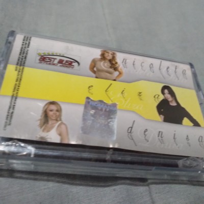 CASETA AUDIO MANELE NICOLETA/ELIZA/DENISA/ RARA!!!!!ORIGINALA foto