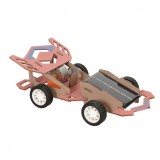 Set creativ de asamblat si pictat-Masina de curse cu panou solar,6-9 ani, Egmont Toys