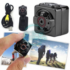 Mini camera video Full HD SQ8, 1080p, 12 mp, suport micro SD foto