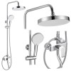 Set dus REA BLOOM WHITE CHROME