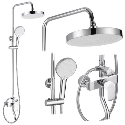 Set dus REA BLOOM WHITE CHROME foto