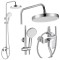 Set dus REA BLOOM WHITE CHROME