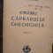 Mihail Sadoveanu - Amintirile caprarului Gheorghita, ed. a IV-a (1927)
