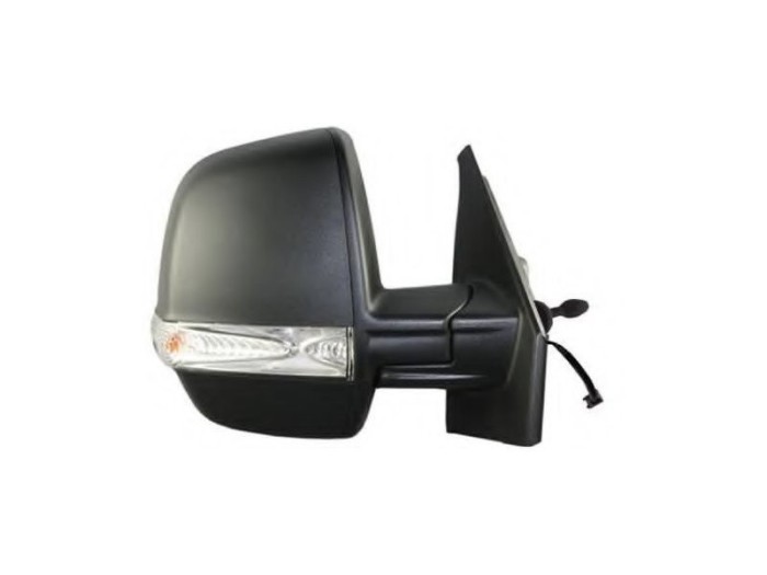 Oglinda exterioara Fiat Doblo (152/263), 01.2010-12.2014 Cargo , Doblo (263), 01.2015- Cargo, Opel Combo, 2015-, Dreapta, reglare manuala; carcasa ne