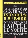 Cumpara ieftin Tot ce trebuie sa stii ca sa fii as la istoria lumii intr-un ditamai caietul de notite. Ghid de studiu complet pentru gimnaziu/***, Litera