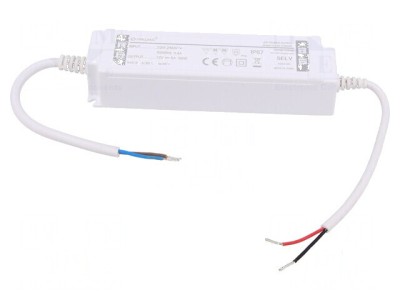 Alimentator LED 60W 12VDC 5A IP67 foto