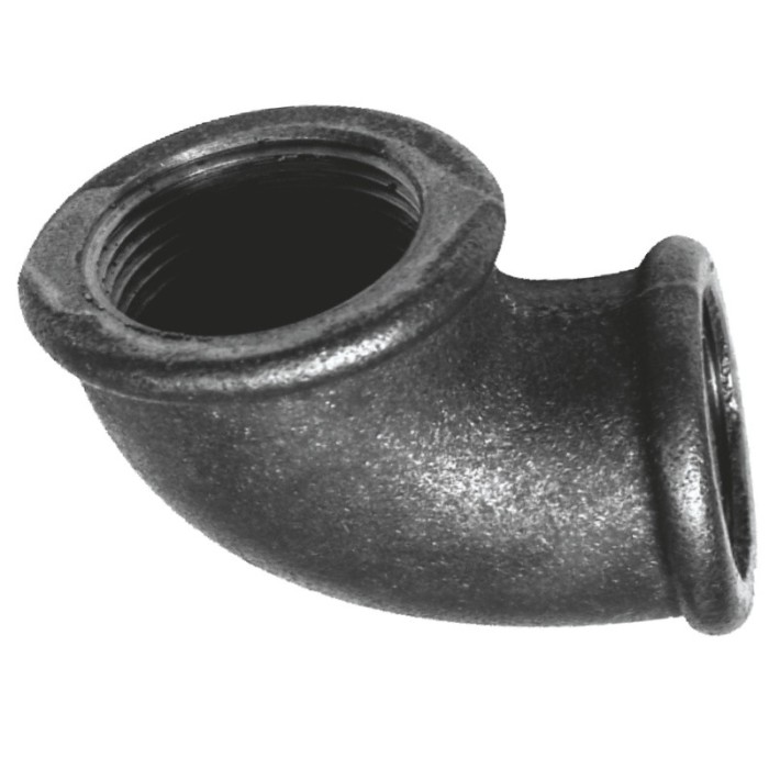 Cot negru pentru gaze, 1&quot;1/4, nr 2, Fi + Fi