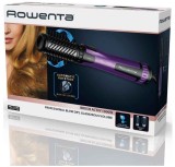 Perie rotativa cu aer cald Rowenta Brush Activ' CF9525F0, 1000W, 2 perii rotative, 2 trepte de temperatura si viteza, functie jet de aer rece,