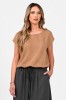 Bluza Dama, Eranthe, Kimono, de in, decolteu rotund, maneca kimono, elastic in talie V411 - S