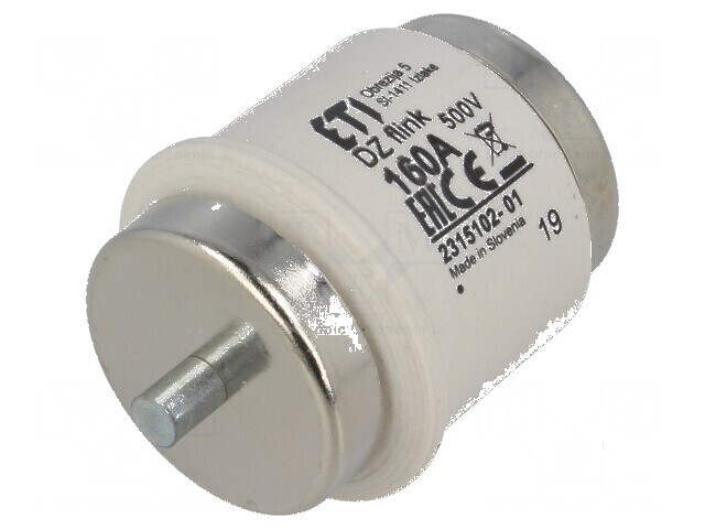 Siguranţă rapidă 160A 500VAC 500VDC DV D
