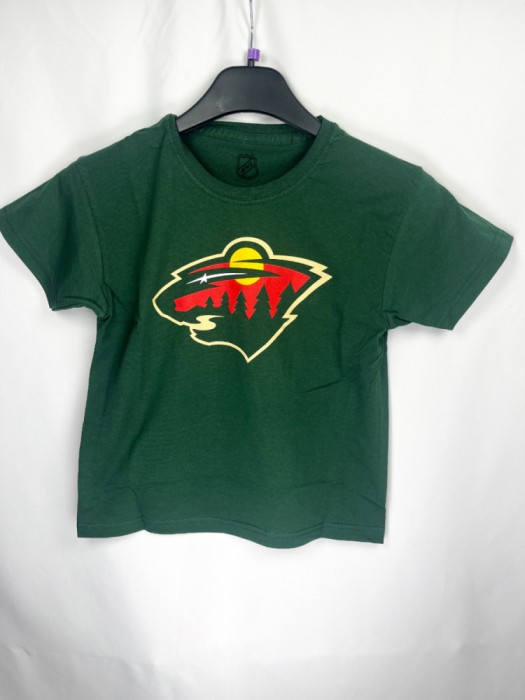 Minnesota Wild tricou de copii Primary Logo - Dětsk&eacute; M (10 - 12 let)