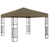 Cumpara ieftin Pavilion, gri taupe, 3 x 3 m, material textil