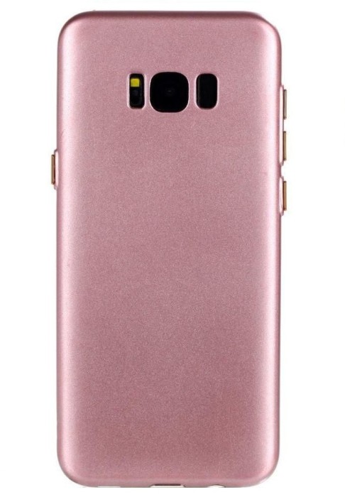 Husa pentru Samsung Galaxy S8, GloMax Perfect Fit, Rose-Gold