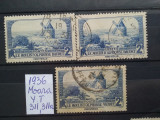1936-Franta-Moara-Y.T.=66$-stampilat, Nestampilat