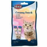 Trixie Cat Creamy Snack - Ton și creveți 5 x 14 g
