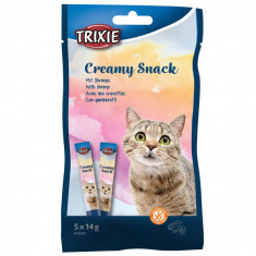 Trixie Cat Creamy Snack - Ton și creveți 5 x 14 g foto