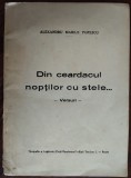 Cumpara ieftin ALEXANDRU MARIUS POPESCU - DIN CEARDACUL NOPTILOR CU STELE (VERSURI, editia princeps - 1942) [DEDICATIE / AUTOGRAF PT GEORGE MUNTEAN]