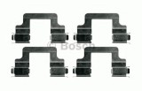 Set accesorii, placute frana AUDI TT Roadster (8J9) (2007 - 2014) BOSCH 1 987 474 685