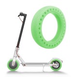 Cauciuc Solid Trotineta Electrica 8.5 Inch Verde Fluorescent Fagure Xiaomi M365 Compatibil Anvelopa Plina