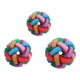 Set 3 mingii de mestecat pentru caini, multicolore