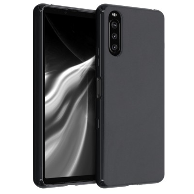 Husa pentru Sony Xperia 10 III, Silicon, Negru, 54754.01 foto