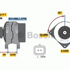 Generator / Alternator RENAULT LAGUNA II (BG0/1) (2001 - 2016) BOSCH 0 986 046 260