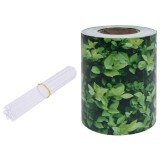 Cumpara ieftin Panou de intimitate gradina, verde, 35 x 0,19 m, PVC