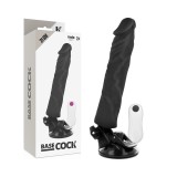 Basecock-Vibrator Realistic cu Telecomandă 21 cm