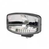Cumpara ieftin Proiector Faza Lunga LED DRL JUMBO 12V 24V MarsTech 245mm x 161mm E4 Universal Camion Tractor Negru