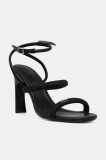 Armani Exchange sandale culoarea negru, XDP059 XV925 00002