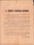 A2770N Tudnival&oacute;k az himlőellenes ujraolt&aacute;sr&oacute;l, M kir bel&uuml;gyminiszter, Schmidl S&aacute;ndor k&ouml;nyvnyomd&aacute;ja, Budapest