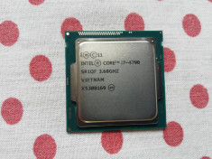 Procesor Intel Haswell , Core i7 4790 3.6GHz, Socket 1150, Pasta cadou. foto