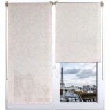 Rulou Textil Imprimat 150X180 Cm &ndash; Bej Compoziție Polyester | Jaluzele