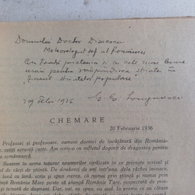 VRAJITORUL DIN MENLO-PARK-G.G.LONGINESCU CU DEDICATIE SI SEMNATURA-1936 R4. foto