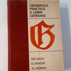 Em Savin B Abager Al Roman Gramatica practica a limbii germane