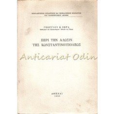 Despre Alosin De Constantinopol - George Th. Zora