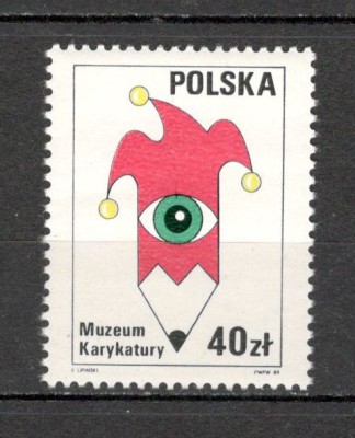 Polonia.1989 Muzeul de Caricatura Varsovia MP.234 foto