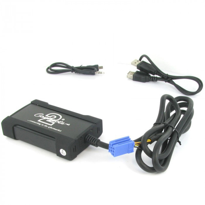 Connects2 CTAFAUSB001 Interfata Audio mp3 USB/SD/AUX-IN FIAT Multipla/Punto/Doblo/Sedici CarStore Technology