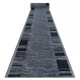 Traversa anti-alunecare Adagio gri, 90 cm, Dreptunghi, Poliamida