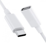 Cablu prelungitor USB 3.1 Gen 1 tip C T-M 2m Alb, ku31mf2w